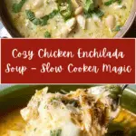 Chicken Enchilada Soup - Creamy and Cheesy! Recipe