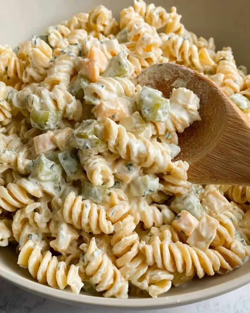 Dill Pickle Pasta Salad Recipe