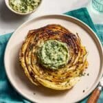 Cabbage Steaks — Lemon Herb Recipe