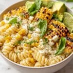 Creamy Street Corn Pasta Salad Recipe