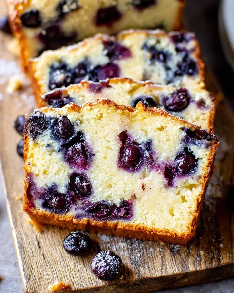 Blueberry Cream Cheese Loaf Recipe