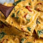 Creamy Tuscan Ravioli Recipe
