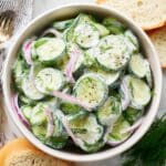 Cucumber Dill Salad Recipe