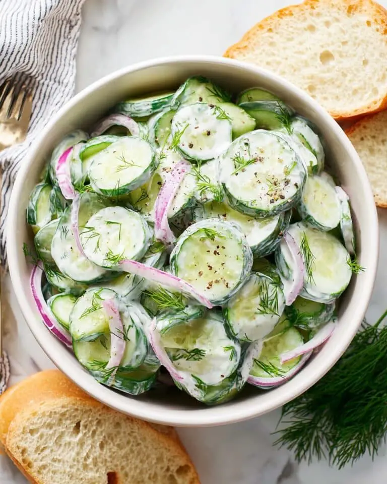 Cucumber Dill Salad Recipe