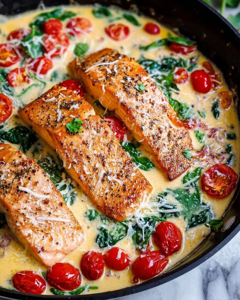 Creamy Tuscan Salmon Recipe