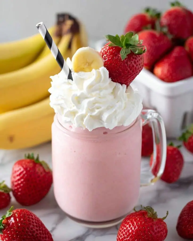 Strawberry Banana Smoothie Recipe