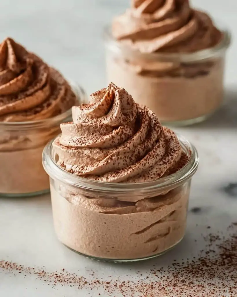 5-Ingredient Keto Chocolate Cheesecake Fluff Recipe