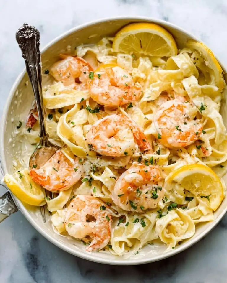 Shrimp Alfredo Pasta (Creamy & Easy) Recipe