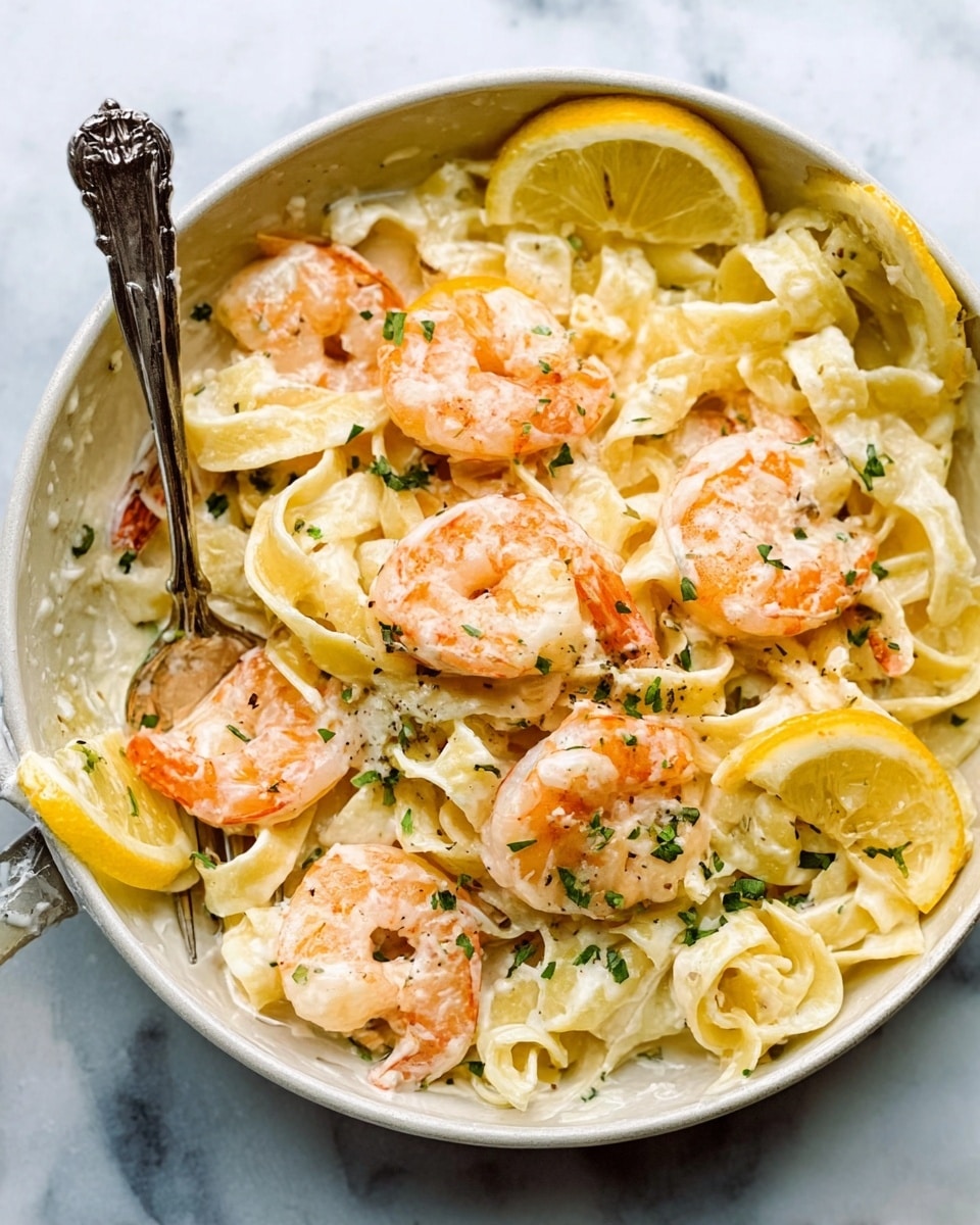 Shrimp Alfredo Pasta (Creamy & Easy) Recipe