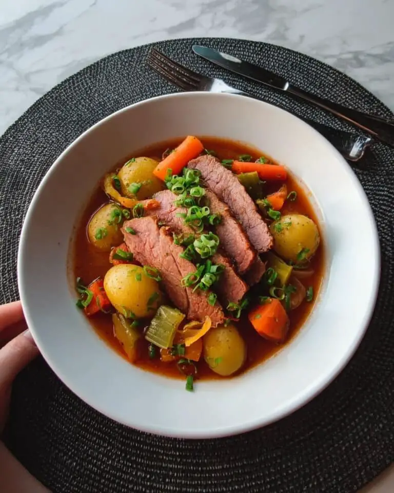 Kimchi Corned Beef with Vegetables Recipe