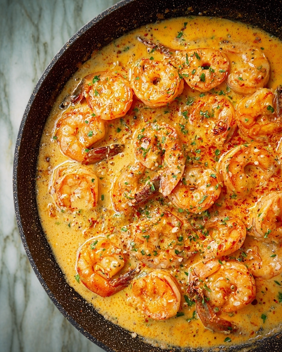 Creamy Garlic Shrimp Recipe
