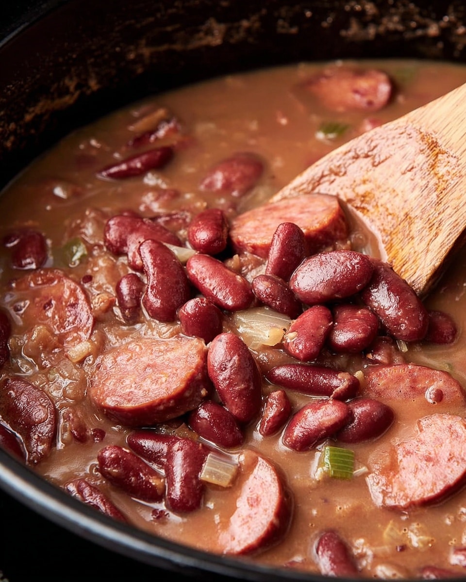 Slow Cooker Cajun Red Beans and Rice Recipe
