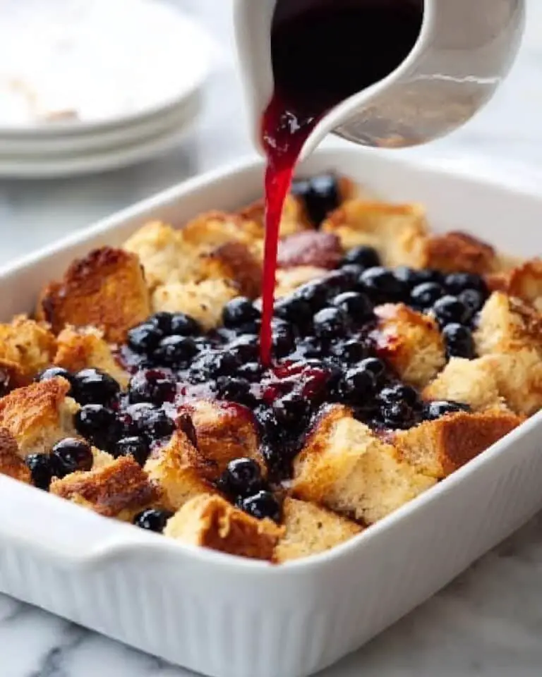 Blueberry Cream Cheese French Toast Bake Recipe