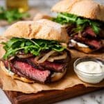The Best Grilled Steak Sandwich Recipe