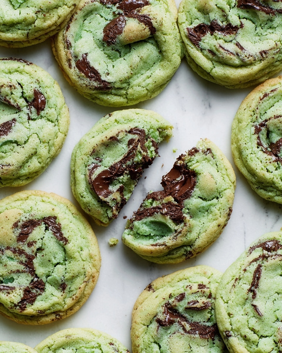 Mint Chocolate Chip Cookies Recipe