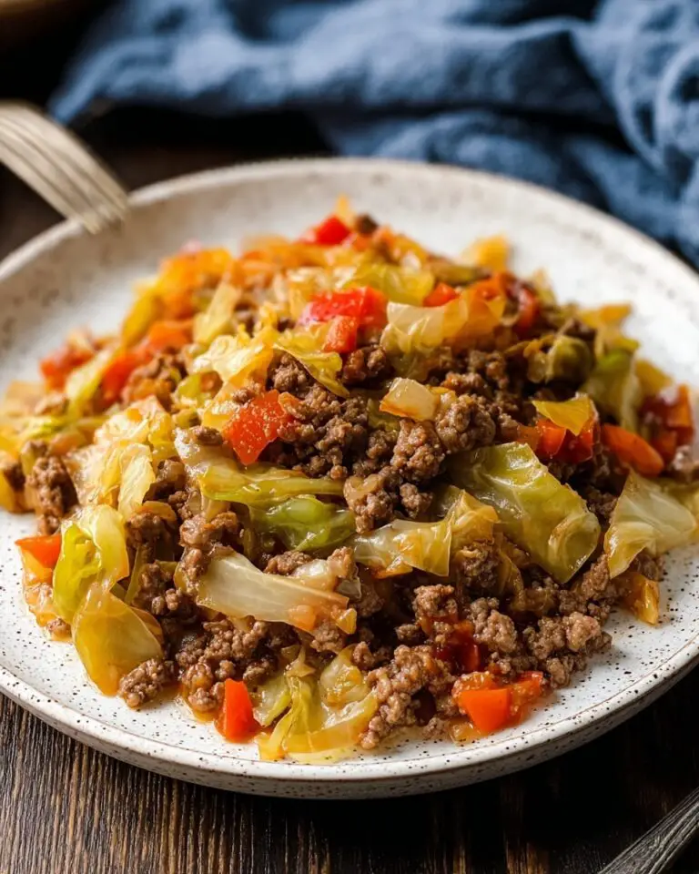 Savory Irish Ground Beef and Cabbage in 30 Minutes Recipe