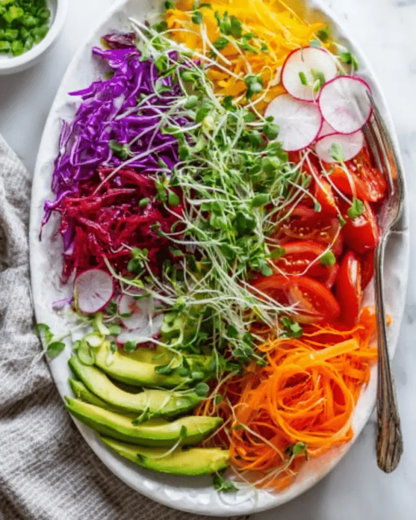 Rainbow Salad Recipe