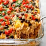 Quick and Easy Chicken Burrito Casserole Recipe