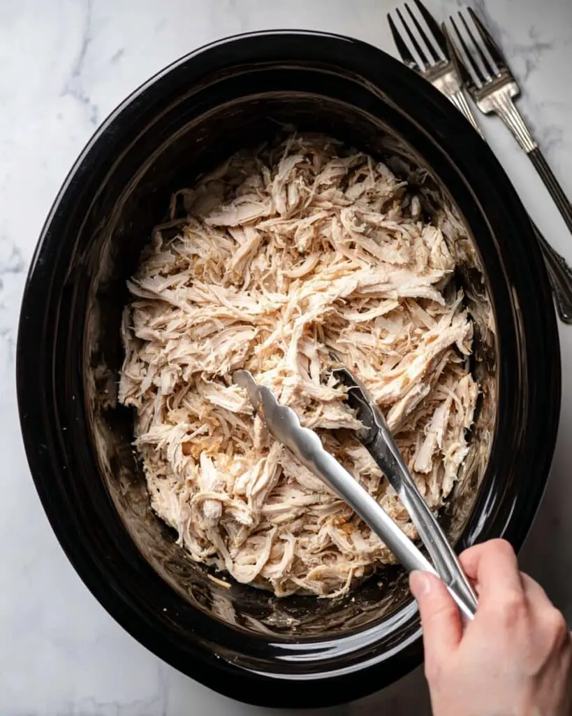 Slow Cooker Shredded Chicken Breast (Juicy & Easy Meal Prep!) Recipe