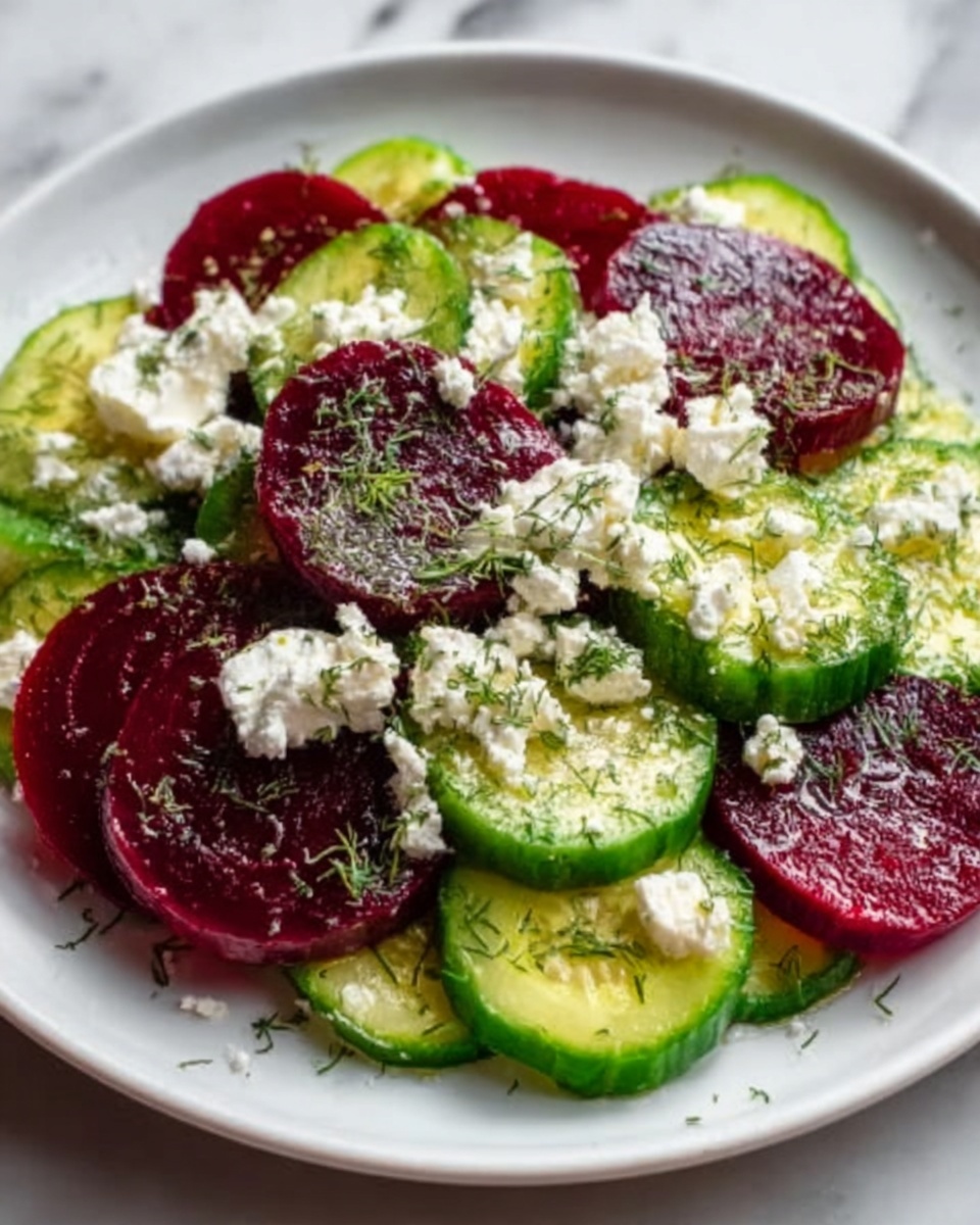 Beet Salad with Feta, Cucumbers, and Dill: A Refreshing Delight Recipe