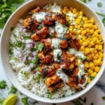 Street Corn Chicken Rice Bowl Recipe