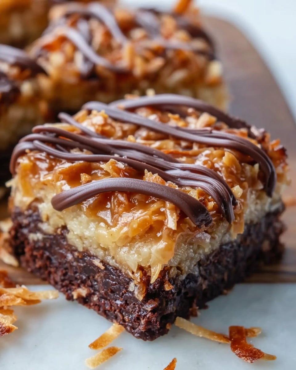Easy Samoa Brownies Recipe
