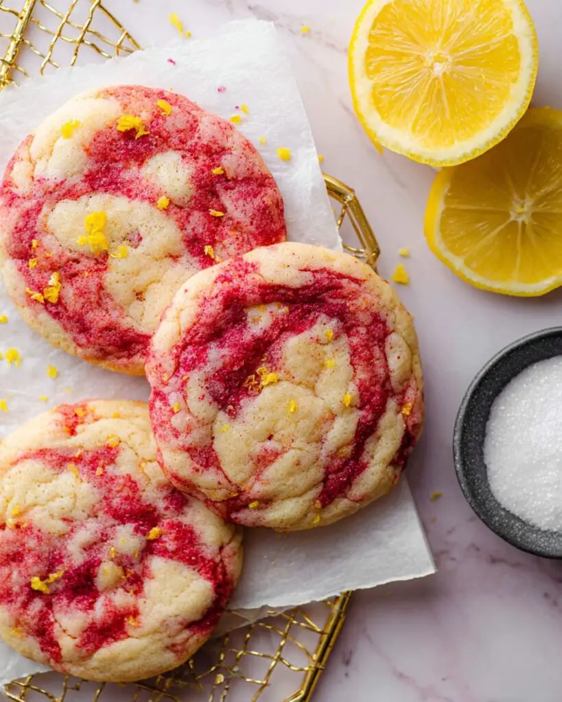 Raspberry Lemonade Cookies Recipe