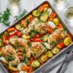 One-Pan Baked Chicken Dinner Recipe