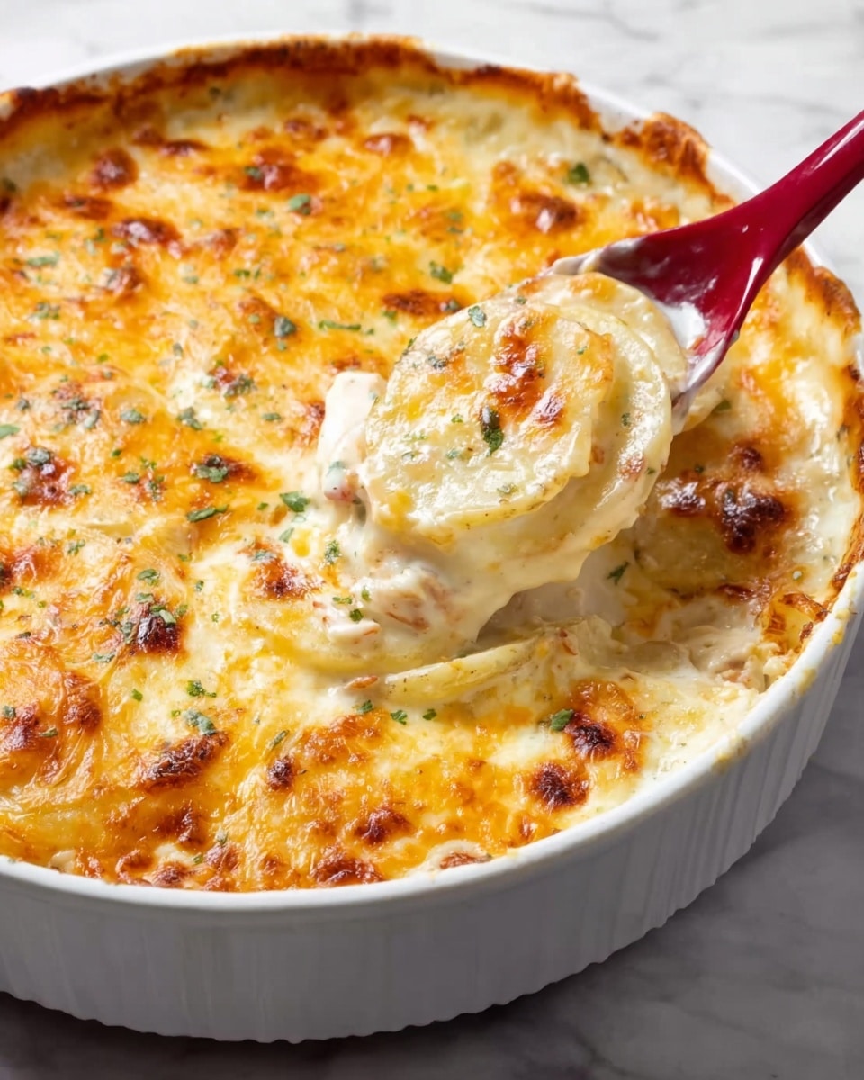 Easy Cheesy Scalloped Potatoes Recipe