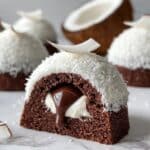 Coconut Dome with Chocolate Spread Recipe