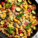 Pasta with Zucchini and Tomatoes Recipe