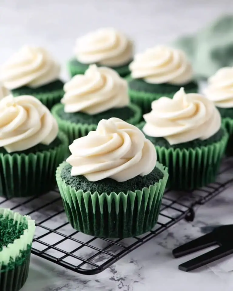 Green Velvet Cupcakes Recipe