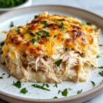 Healthy Chicken Cauliflower Rice Casserole Recipe