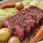 Cozy Slow Cooker Corned Beef and Cabbage Recipe Easy Comfort Meal Recipe