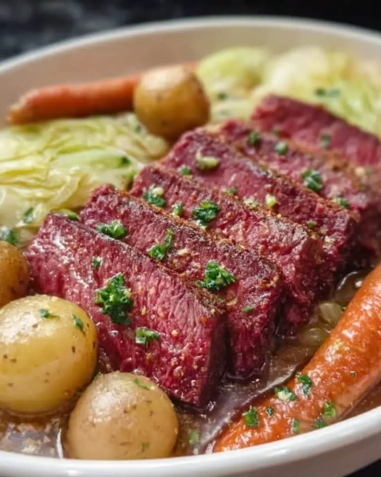 Cozy Slow Cooker Corned Beef and Cabbage Recipe Easy Comfort Meal Recipe