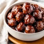 Sweet Chili Meatballs Crockpot Recipe