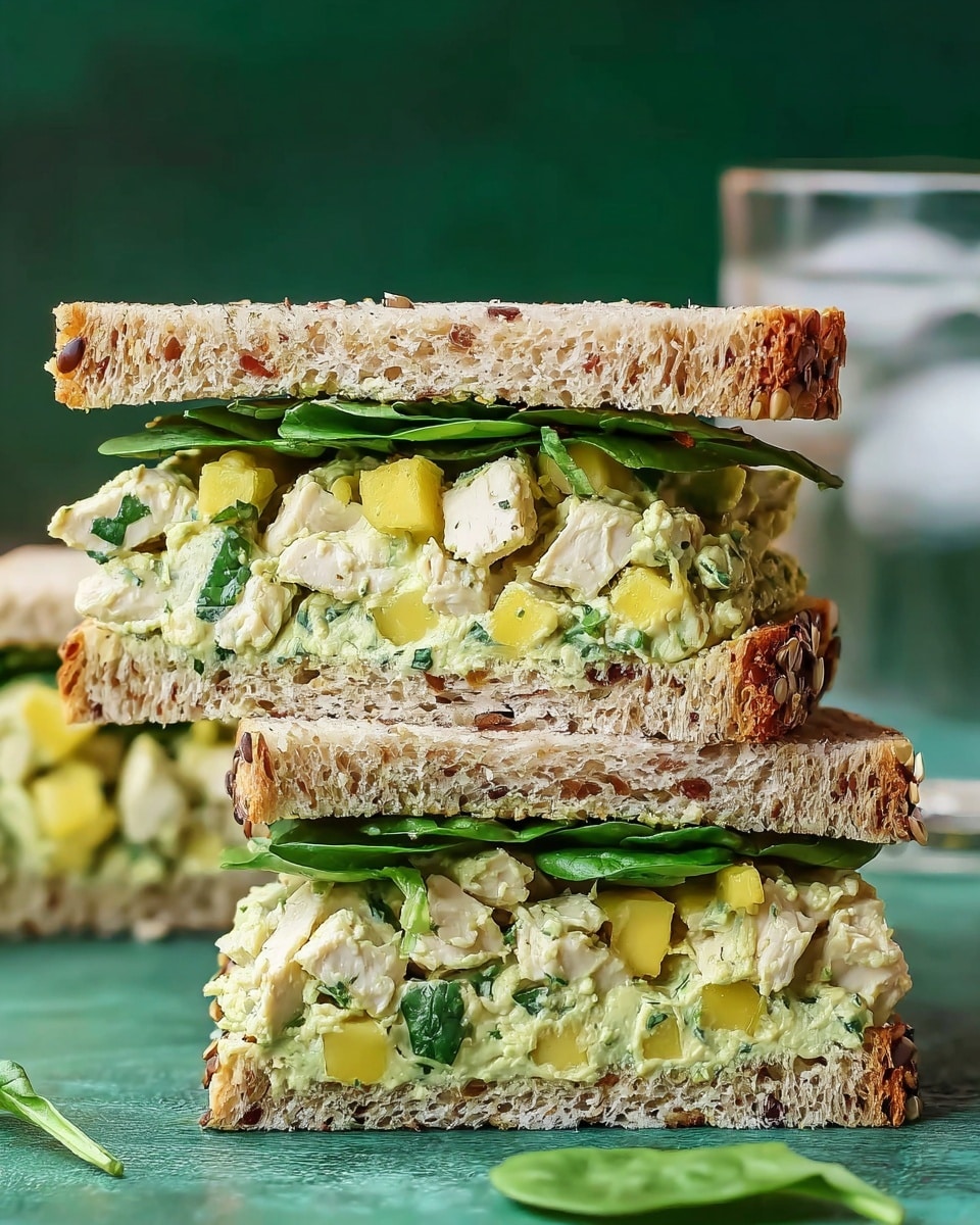 Chicken Avocado Salad Sandwich Recipe