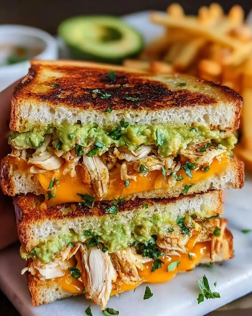 Chicken Avocado Melt Sandwich Recipe