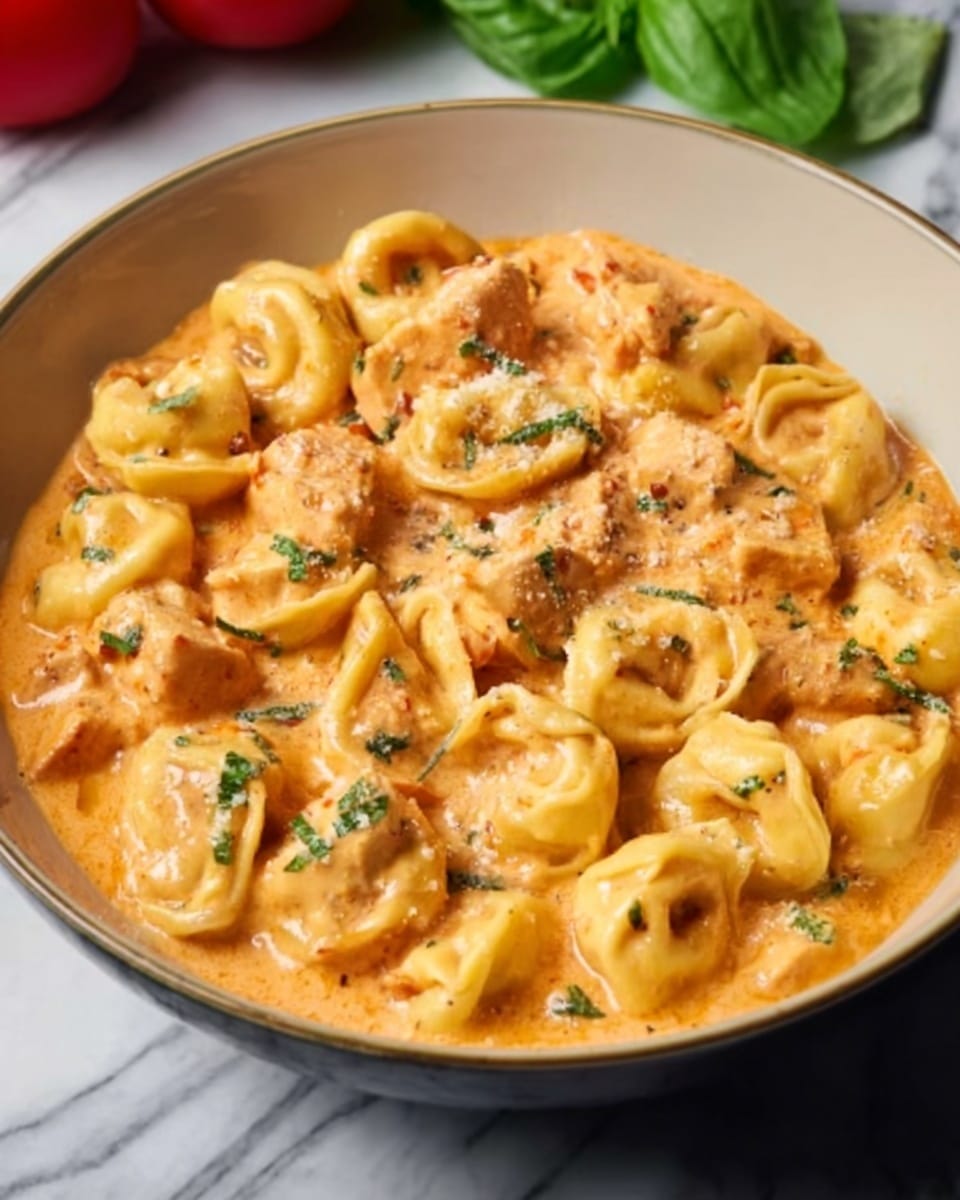 CrockPot Chicken Tortellini Delicacy Recipe