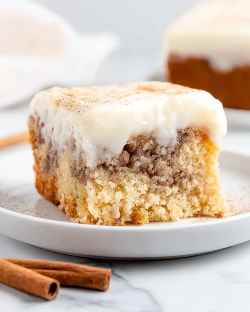 Cinnamon Poke Cake Recipe