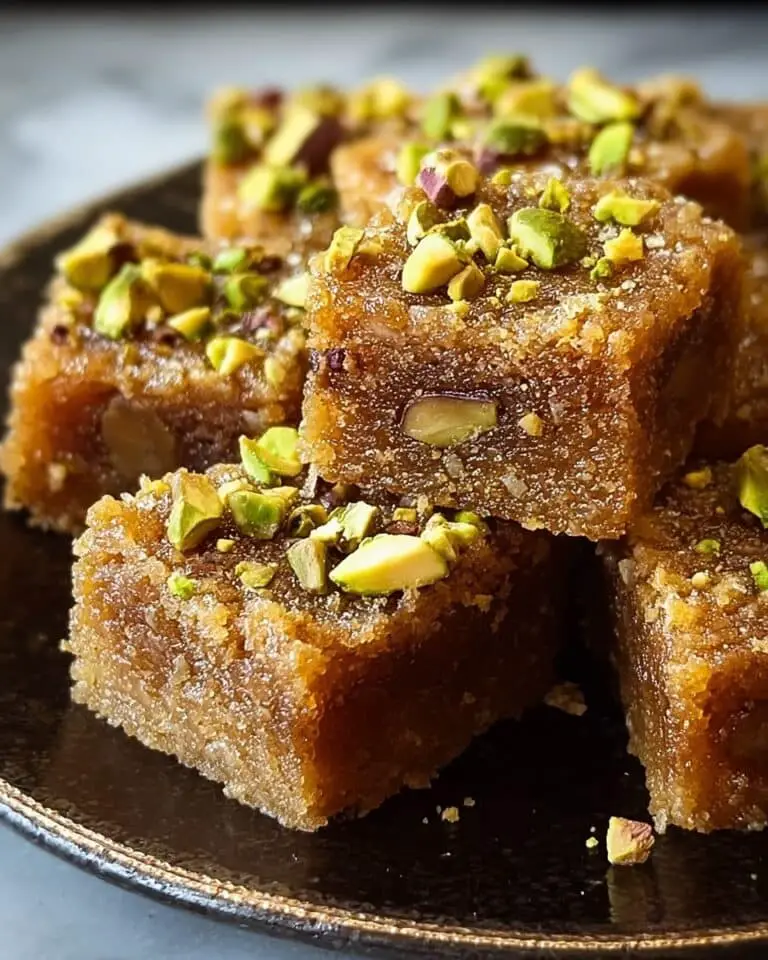 Brown Butter and Honey Pistachio Cookie Bars Recipe