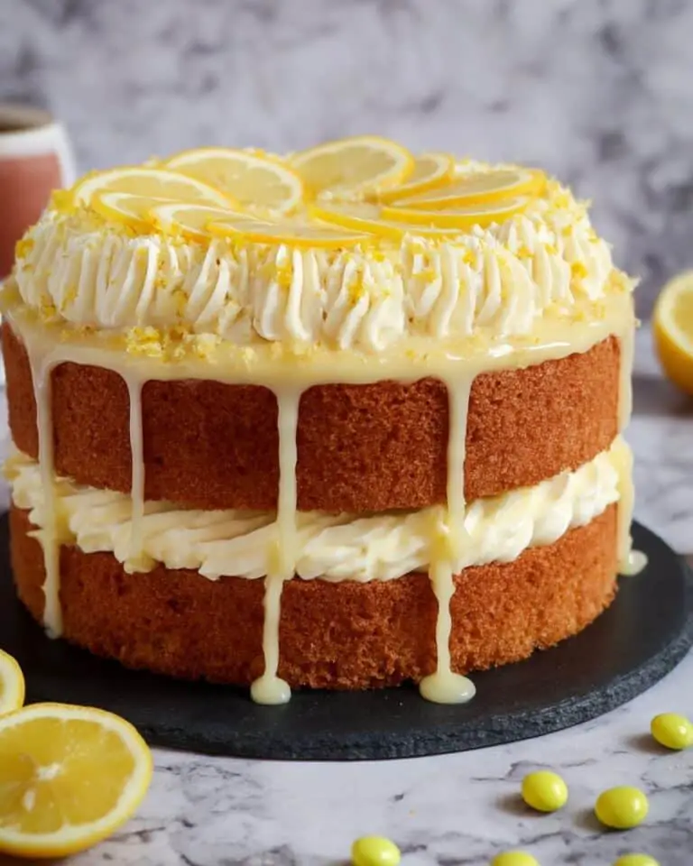 Lemon Celebration Cake Recipe