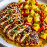 Grilled Mango Pineapple Chicken Recipe