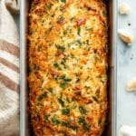 Garlic Parmesan Chicken Meatloaf Recipe