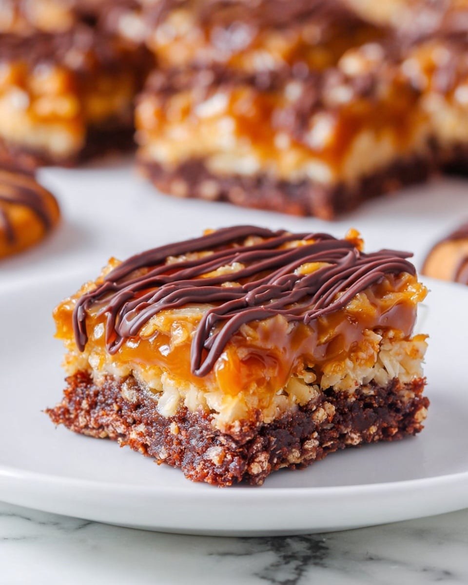 Quick and Easy Samoa Brownies Recipe