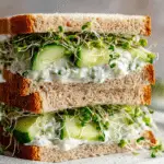 Easy Cucumber Salad Sandwiches Recipe