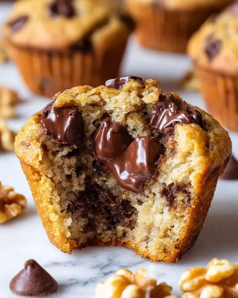Banana Chocolate Chip Muffins Recipe