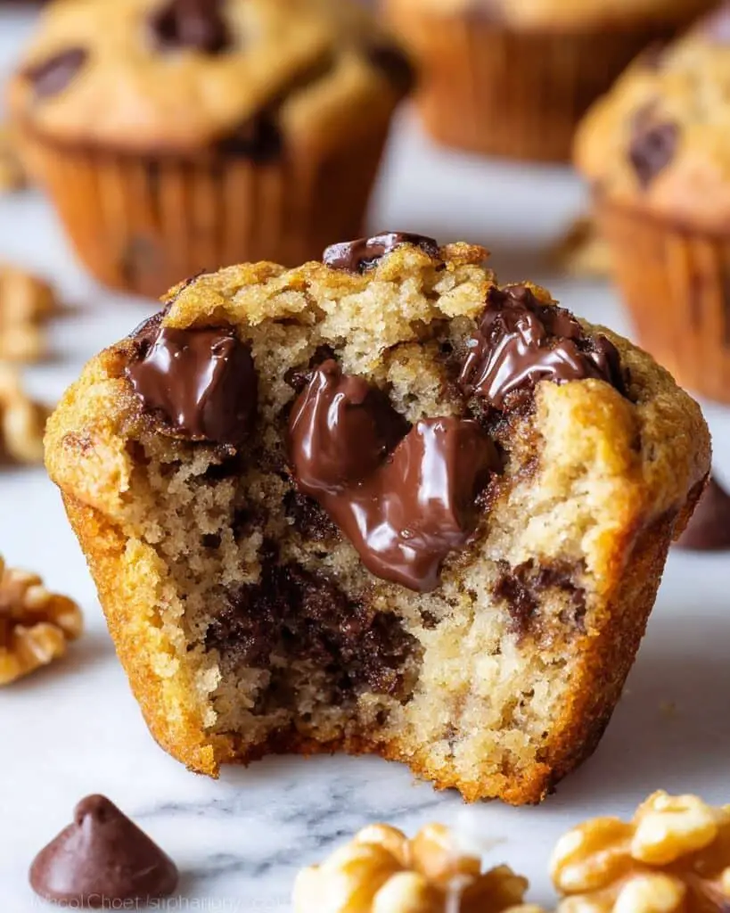 Banana Chocolate Chip Muffins Recipe
