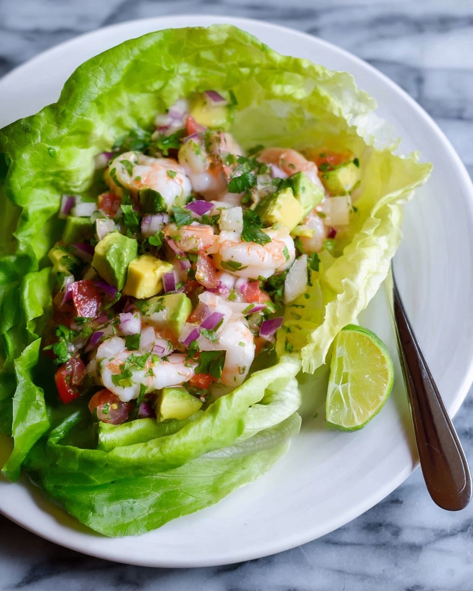Shrimp and Avocado Salad Wrap Recipe