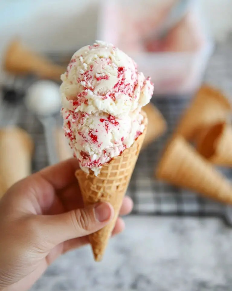 Easy Homemade Vanilla Ice Cream Recipe